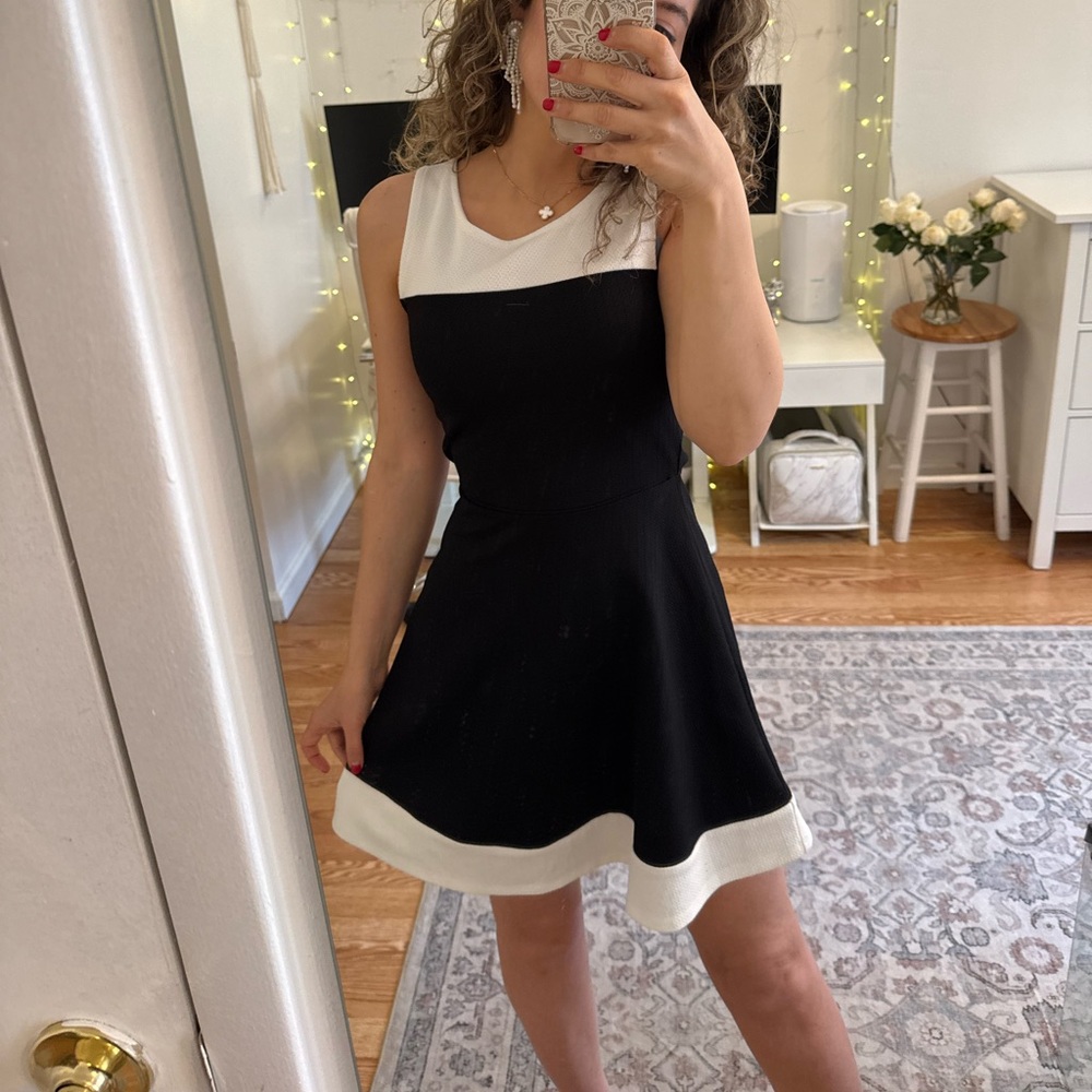H&M Mini Dress in Classic Black with Chic Design